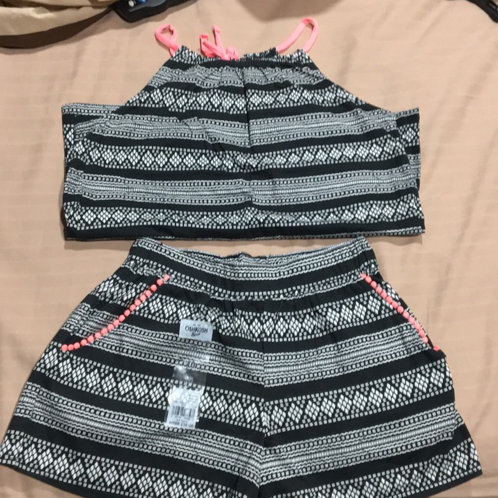 Girls short set vacation fun or if you live in sun